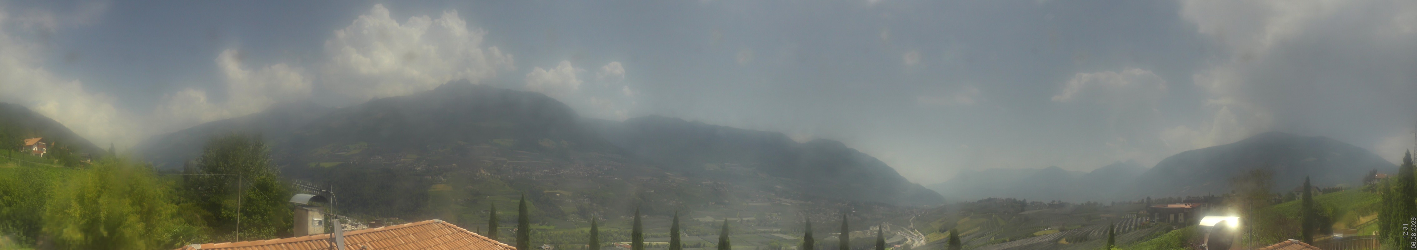 Archiv Foto Webcam Panorama Schenna