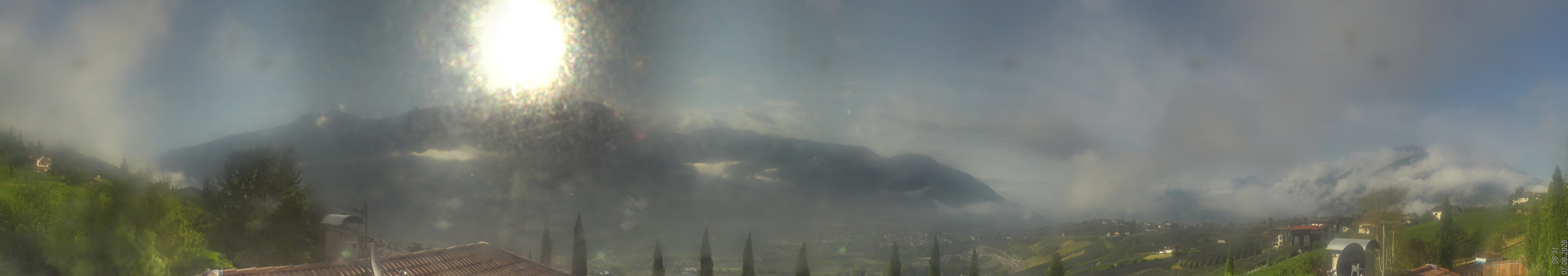 Archived image Webcam Schenna - South Tyrol