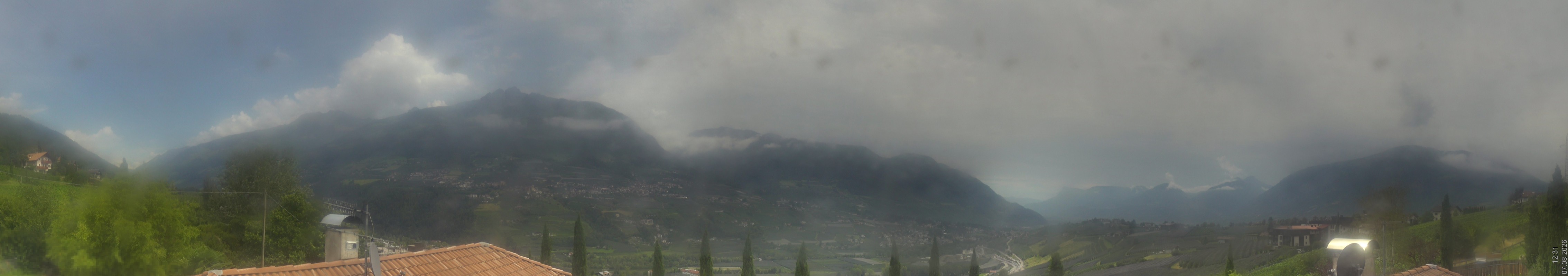 Archived image Webcam Schenna - South Tyrol