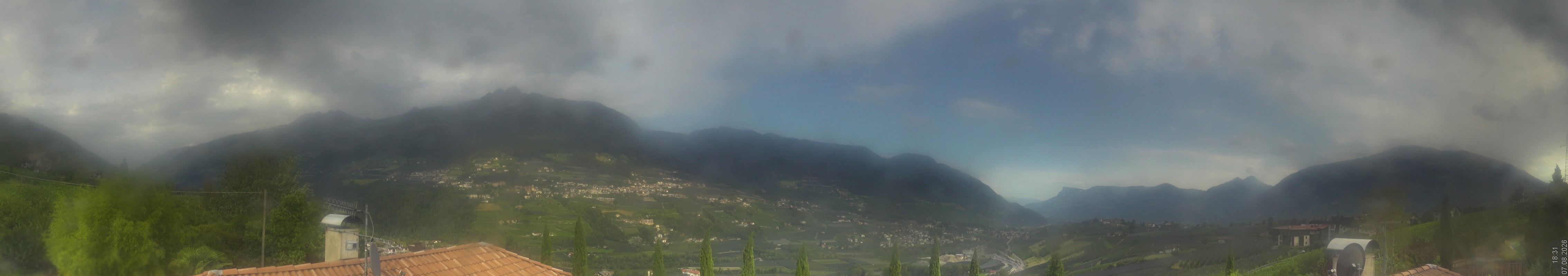 Archived image Webcam Schenna - South Tyrol