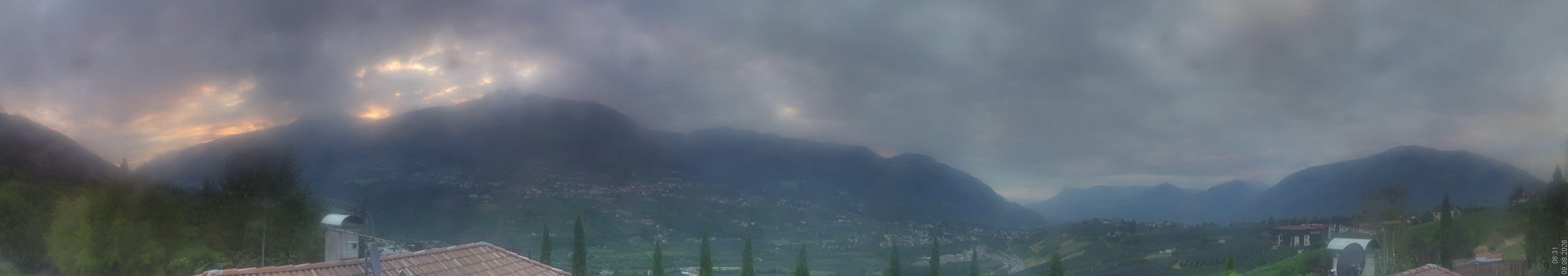 Archiv Foto Webcam Panorama Schenna