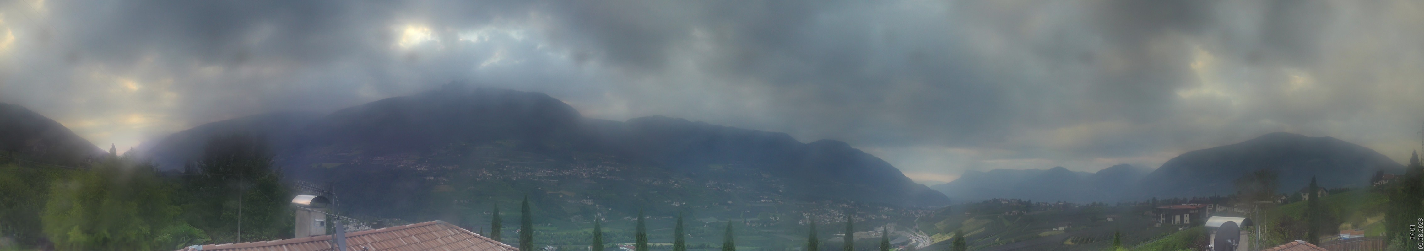 Archiv Foto Webcam Panorama Schenna