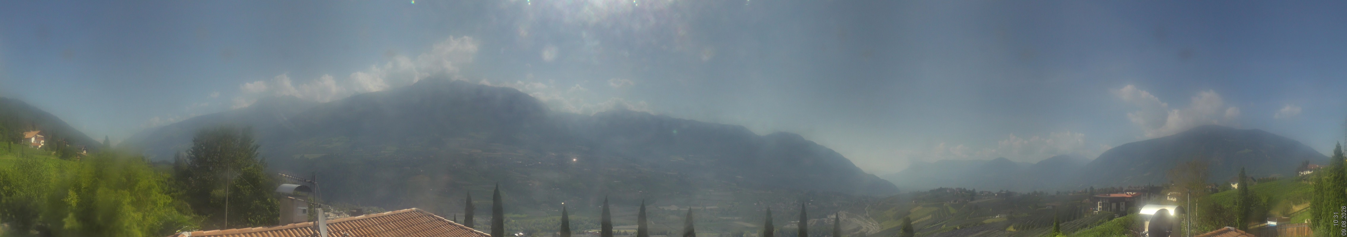 Archiv Foto Webcam Panorama Schenna