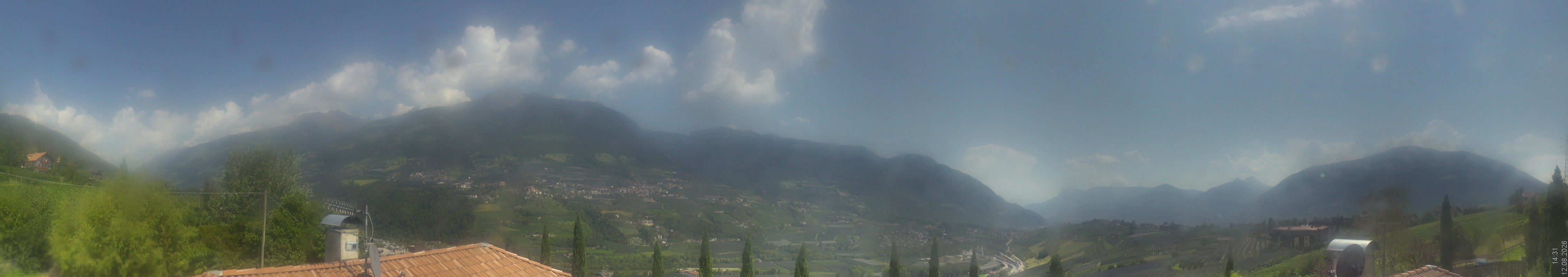Archiv Foto Webcam Panorama Schenna