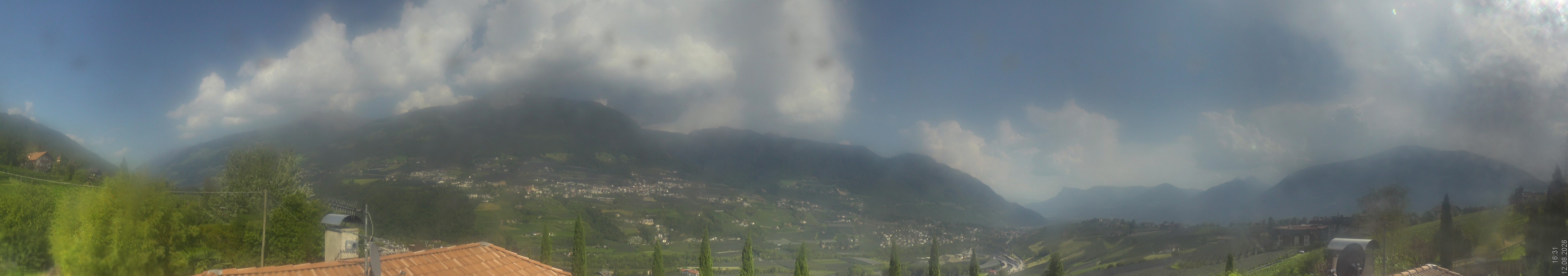 Archiv Foto Webcam Panorama Schenna