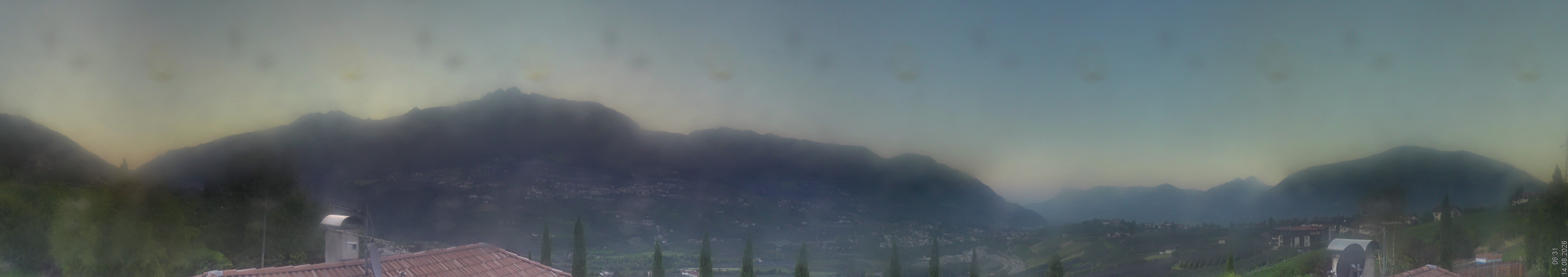Archiv Foto Webcam Panorama Schenna