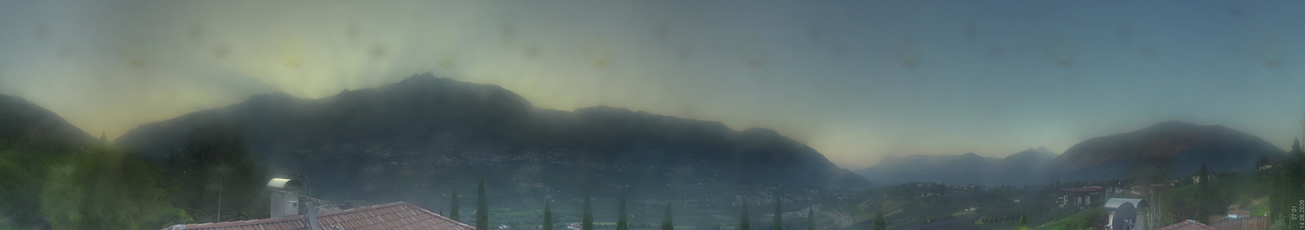 Archiv Foto Webcam Panorama Schenna