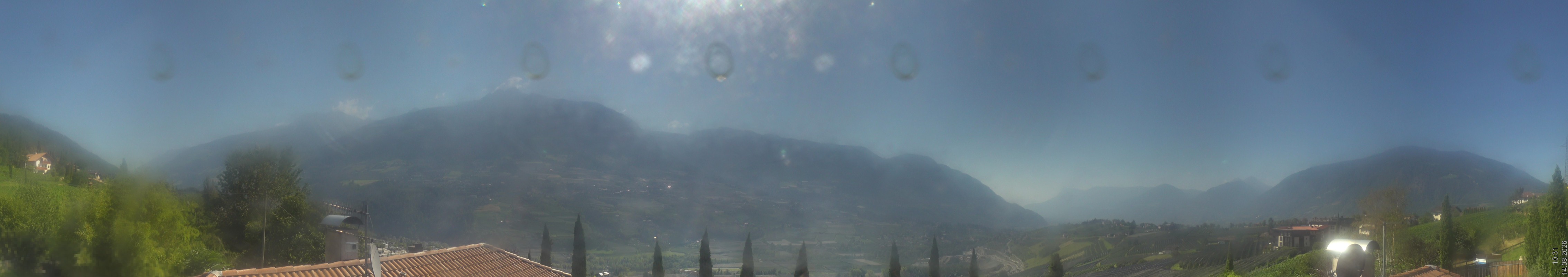 Archiv Foto Webcam Panorama Schenna