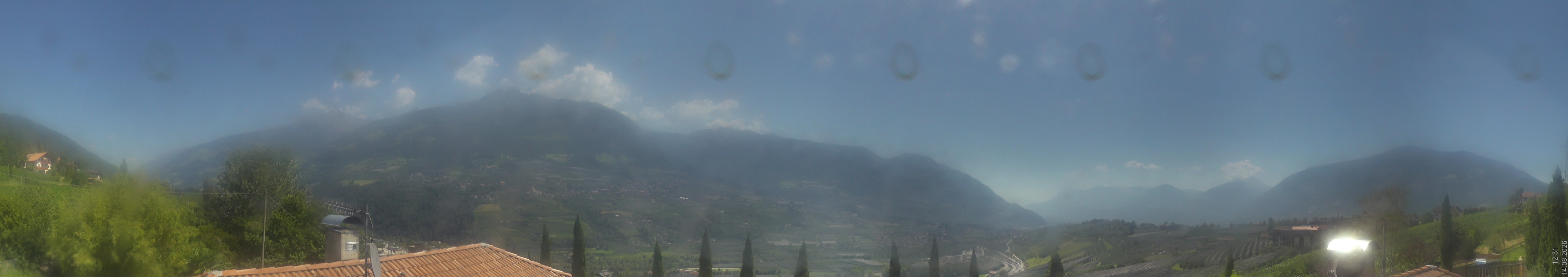 Archiv Foto Webcam Panorama Schenna