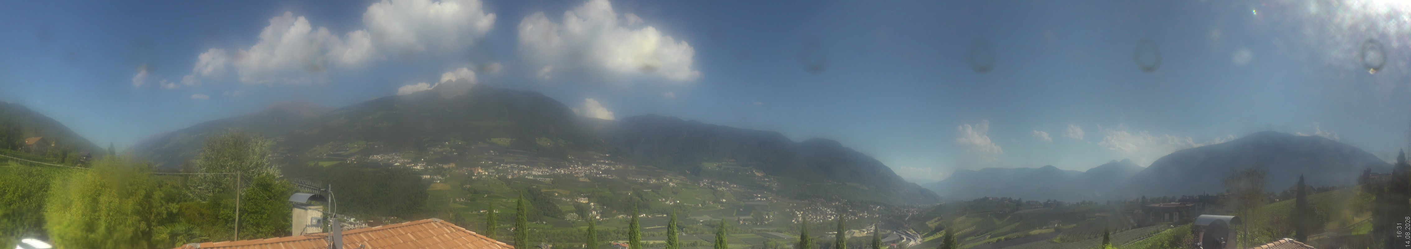 Archiv Foto Webcam Panorama Schenna
