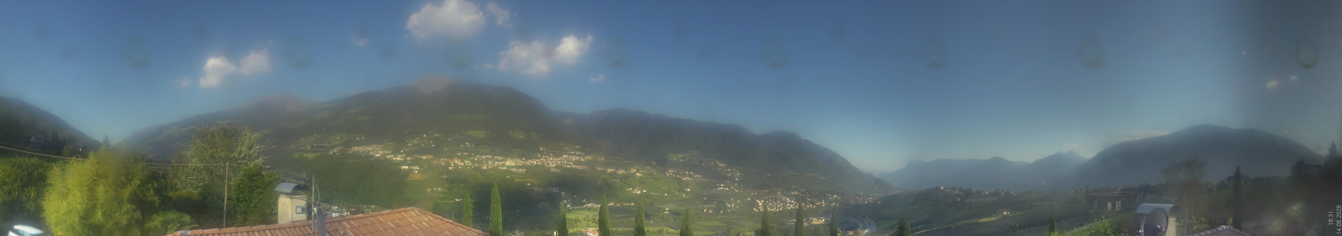 Archiv Foto Webcam Panorama Schenna