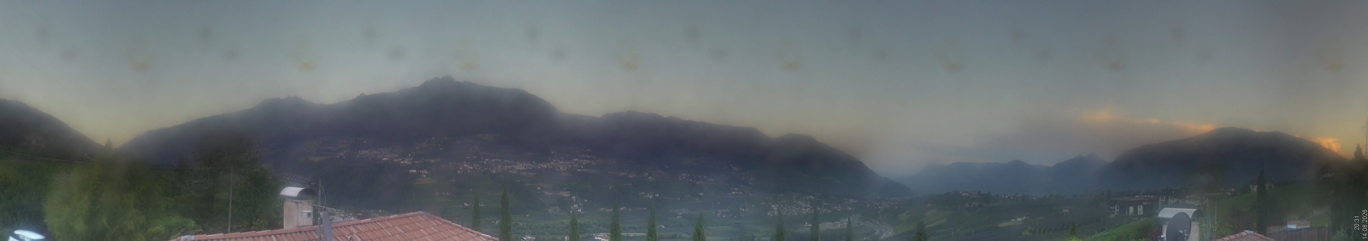 Archiv Foto Webcam Panorama Schenna