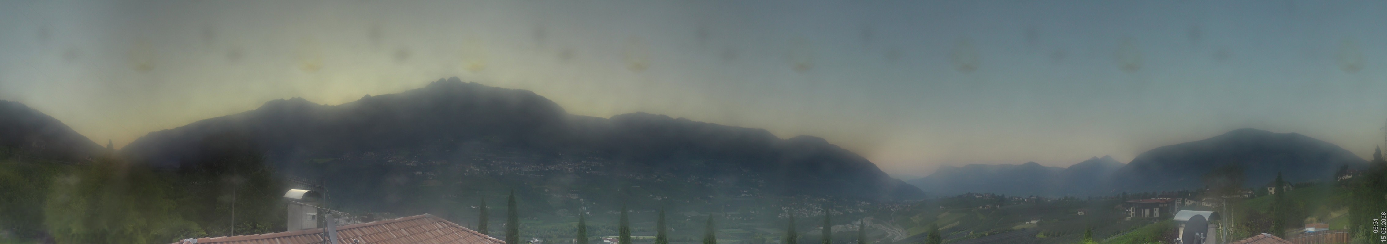 Archiv Foto Webcam Panorama Schenna