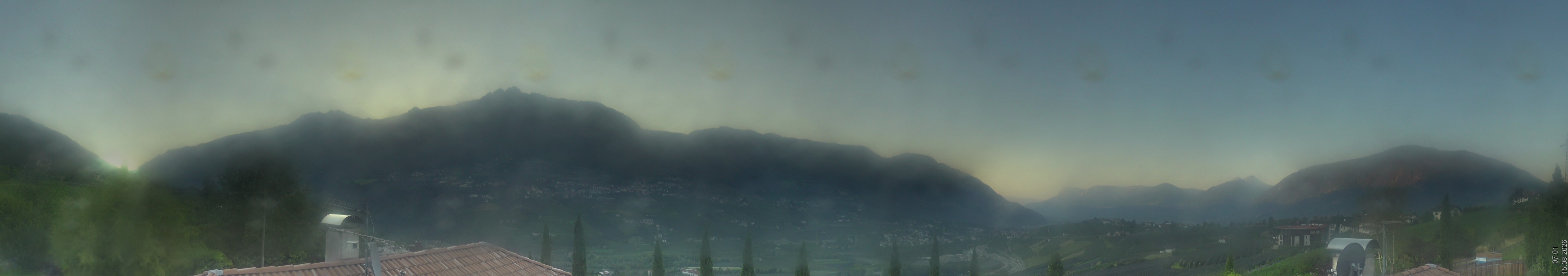 Archiv Foto Webcam Panorama Schenna