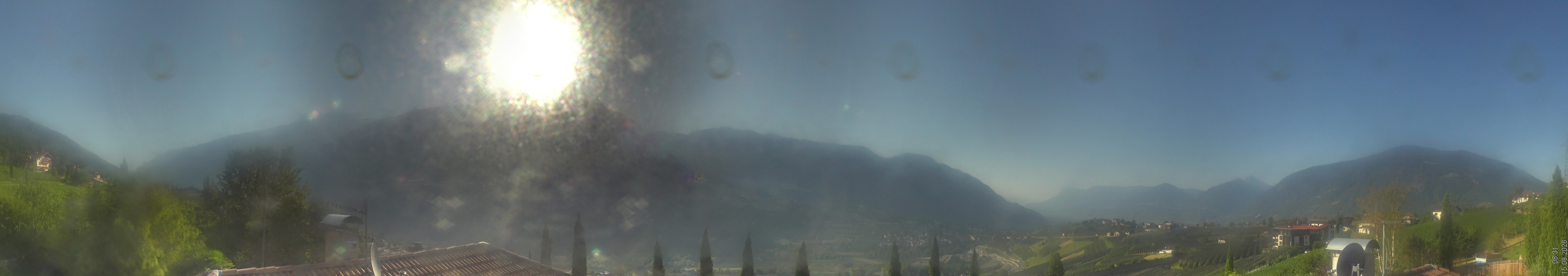 Archiv Foto Webcam Panorama Schenna