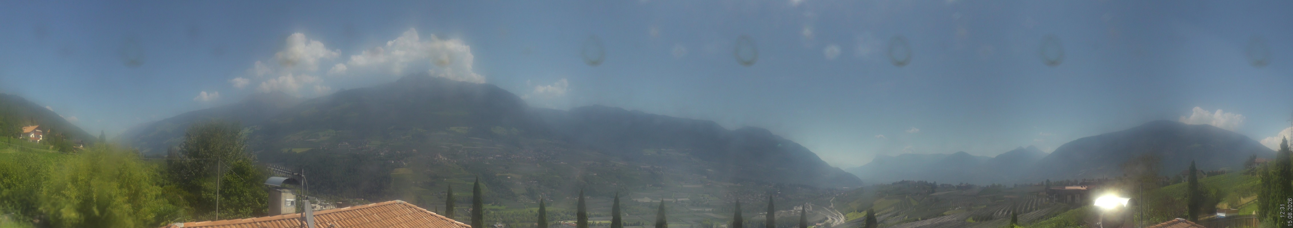Archiv Foto Webcam Panorama Schenna