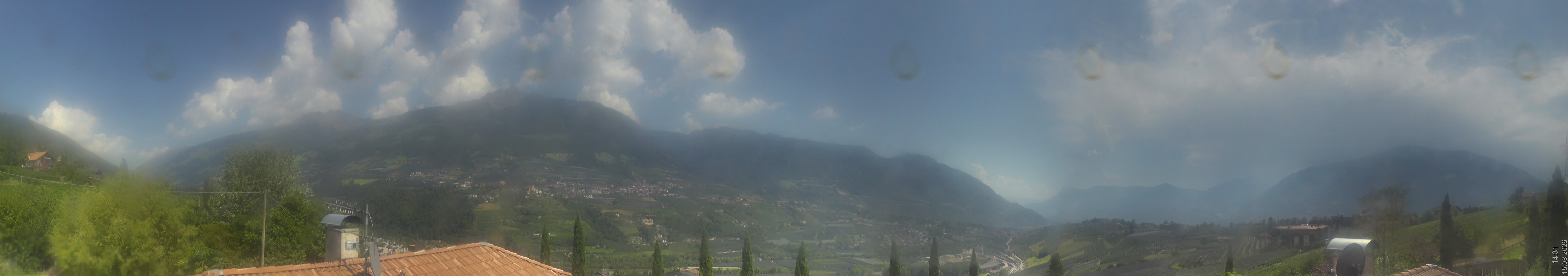 Archiv Foto Webcam Panorama Schenna
