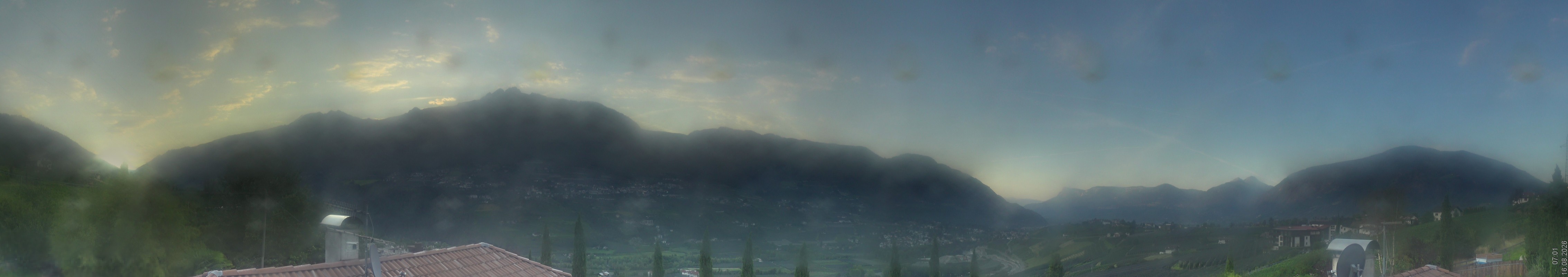Archiv Foto Webcam Panorama Schenna