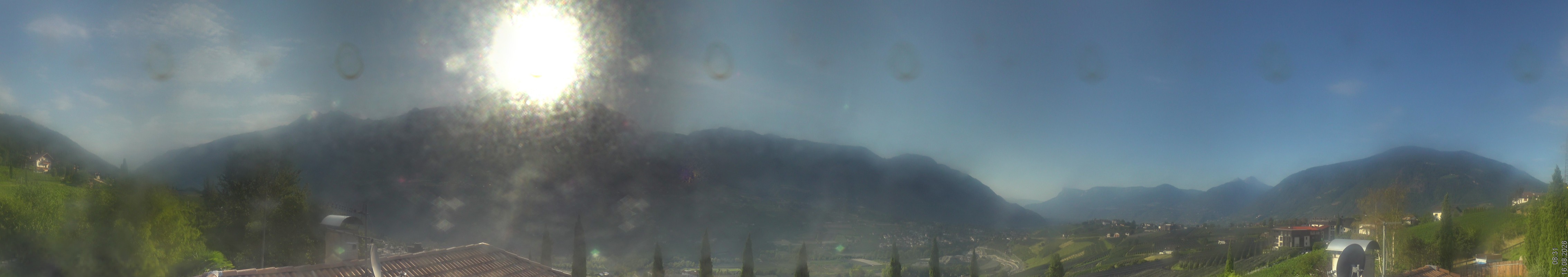 Archiv Foto Webcam Panorama Schenna