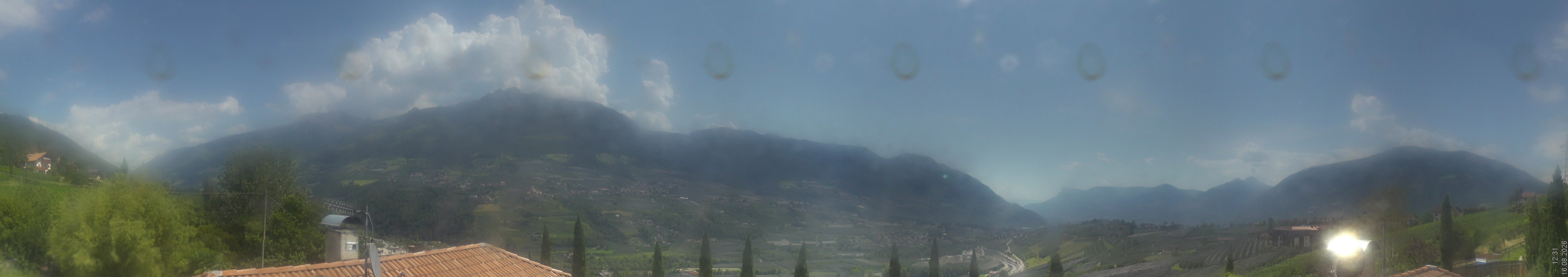 Archiv Foto Webcam Panorama Schenna