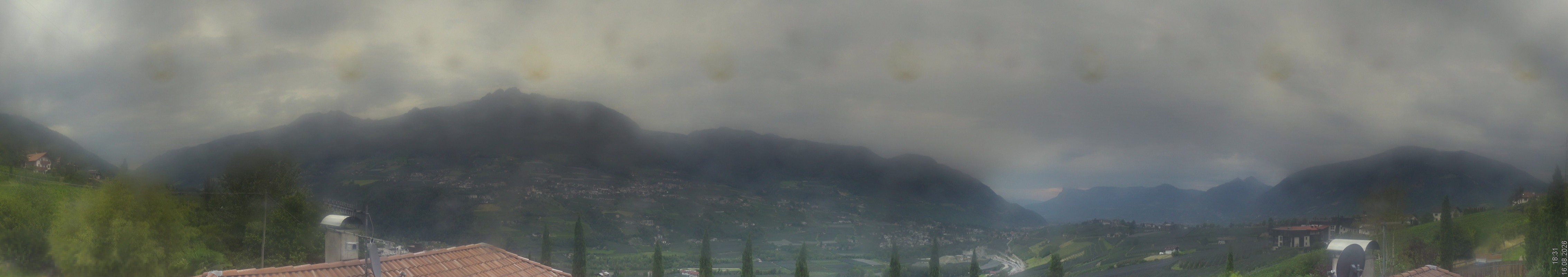 Archiv Foto Webcam Panorama Schenna