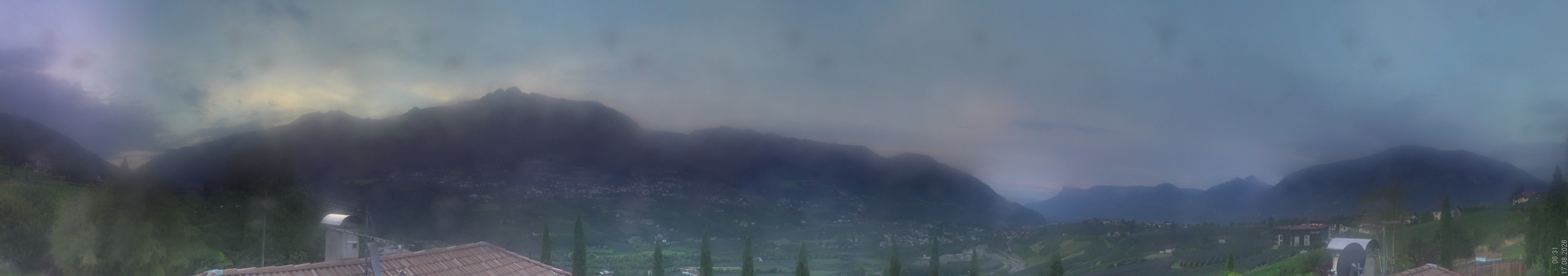 Archiv Foto Webcam Panorama Schenna