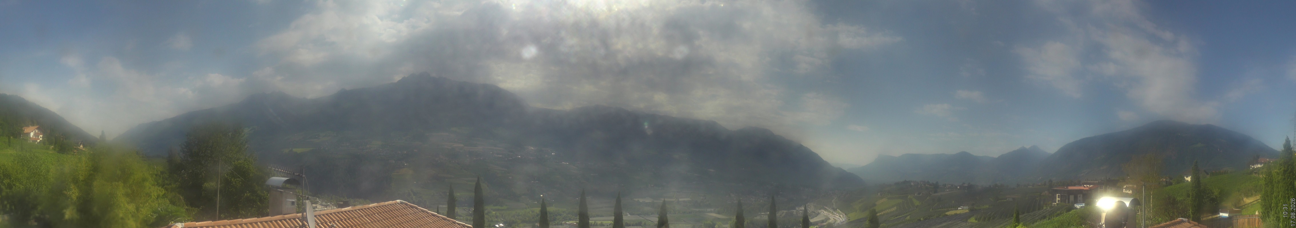 Archiv Foto Webcam Panorama Schenna