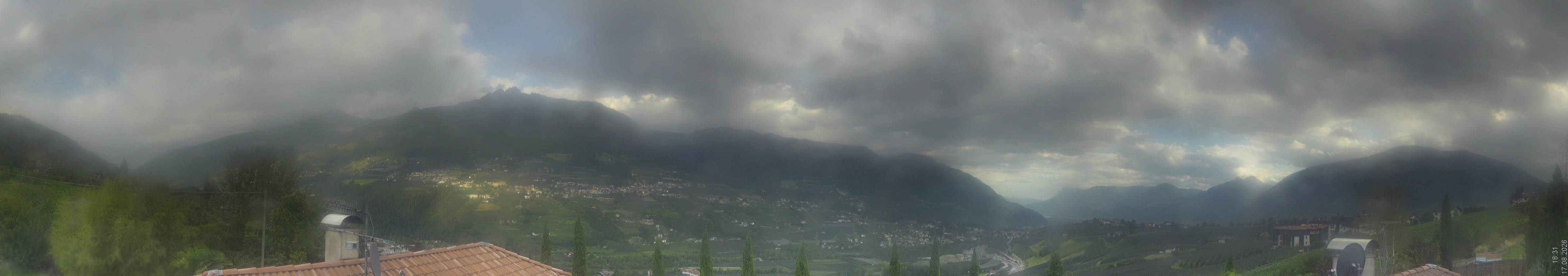 Archiv Foto Webcam Panorama Schenna