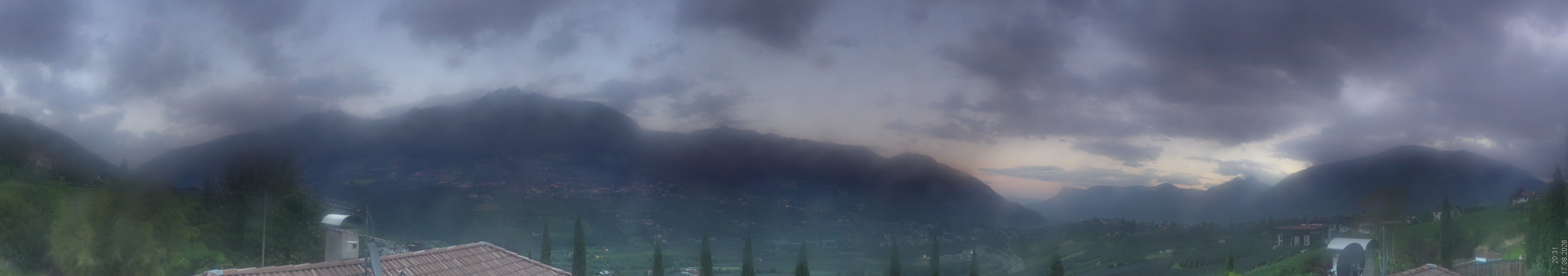 Archiv Foto Webcam Panorama Schenna