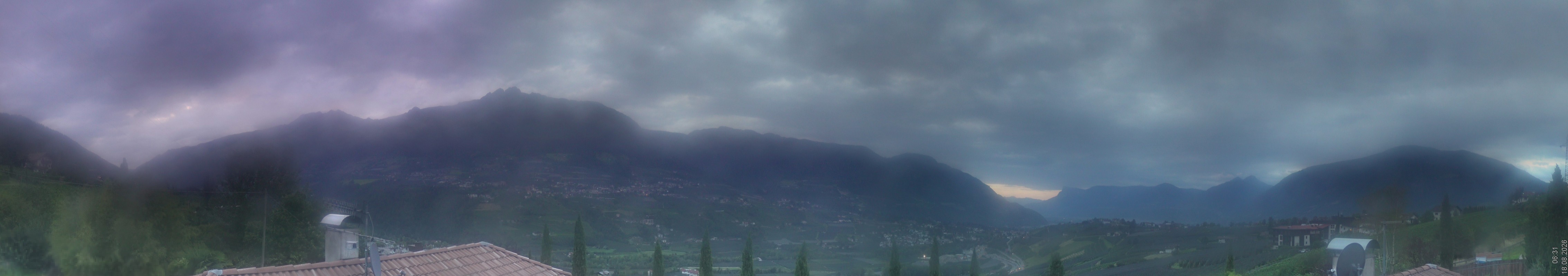 Archiv Foto Webcam Panorama Schenna