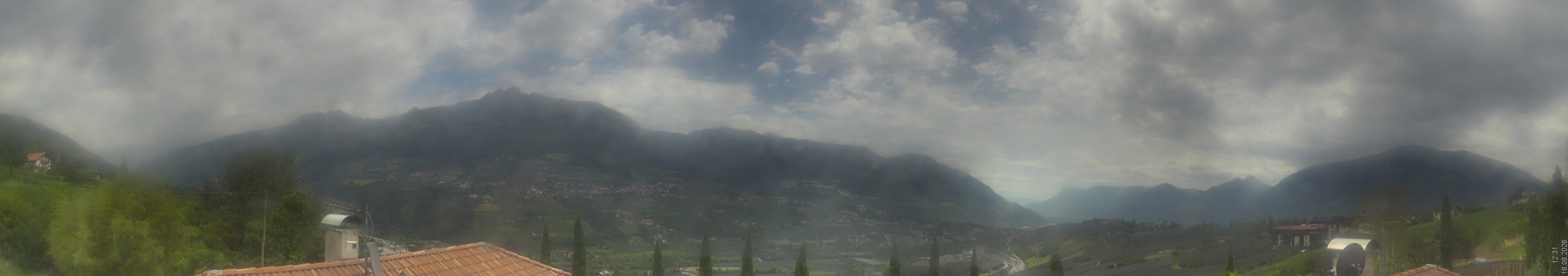 Archiv Foto Webcam Panorama Schenna