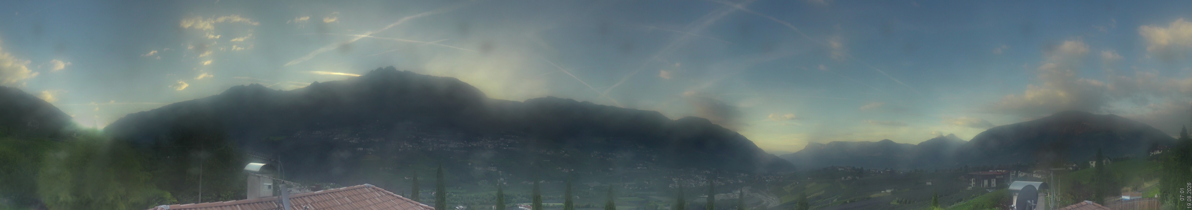 Archived image Webcam Schenna - South Tyrol
