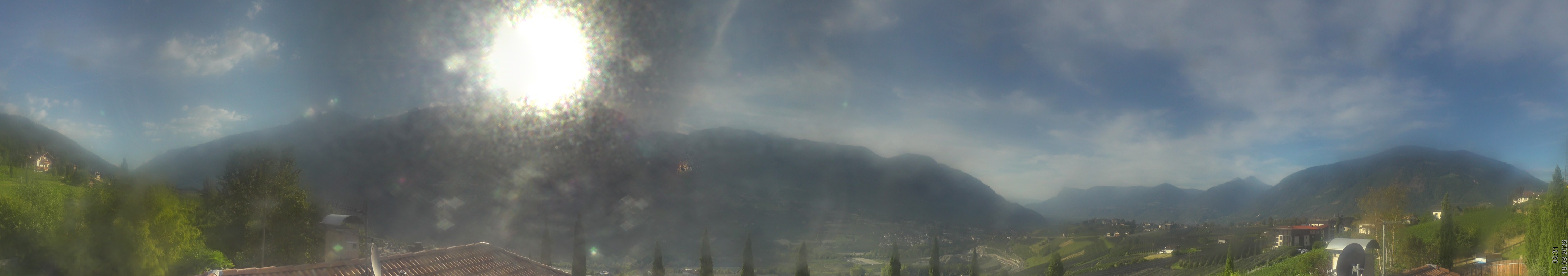 Archived image Webcam Schenna - South Tyrol