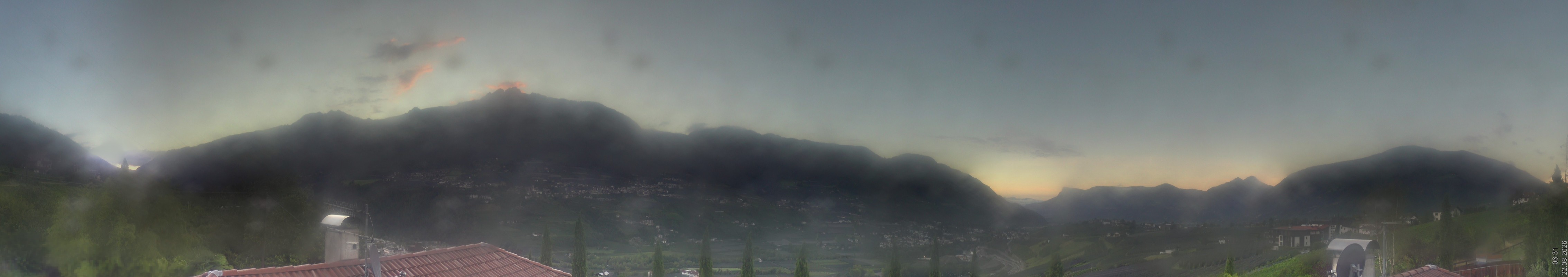Archiv Foto Webcam Panorama Schenna