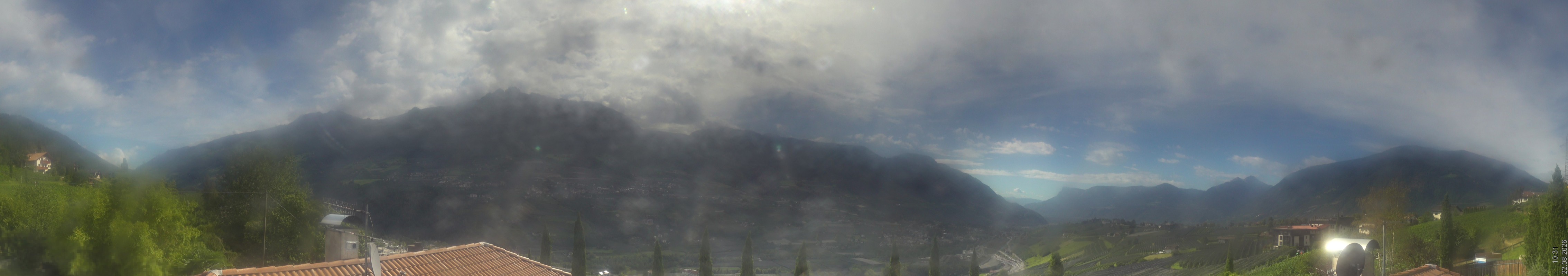 Archiv Foto Webcam Panorama Schenna