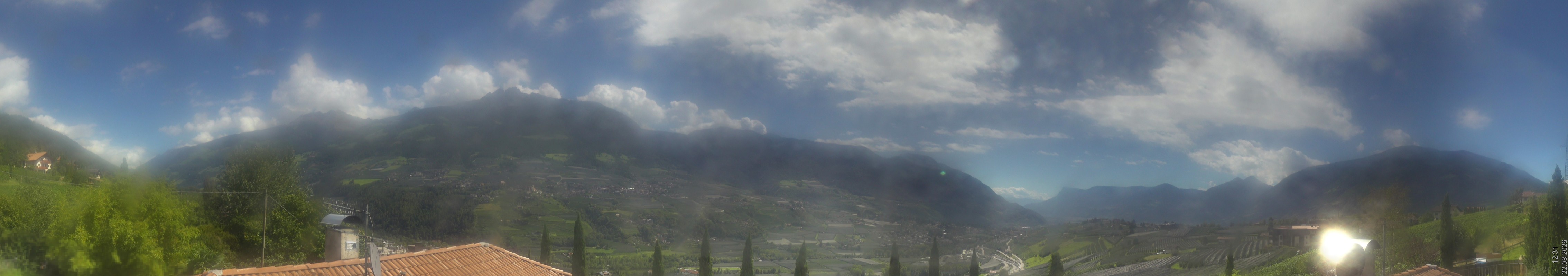 Archiv Foto Webcam Panorama Schenna