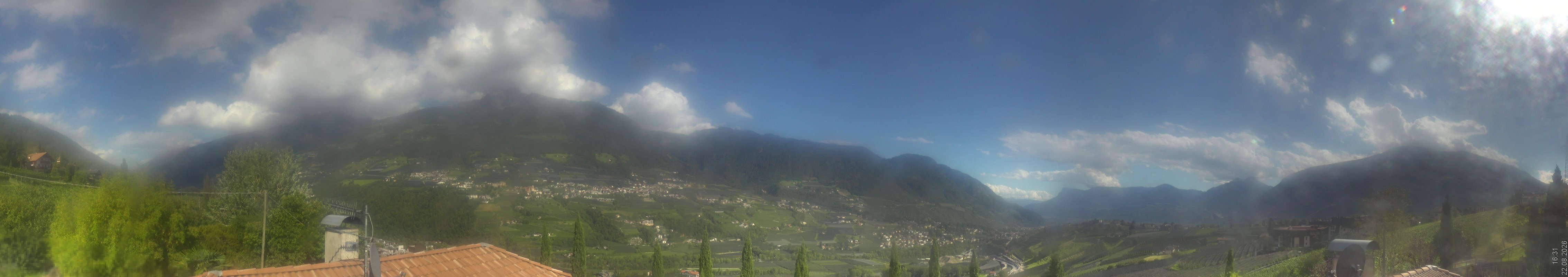 Archiv Foto Webcam Panorama Schenna