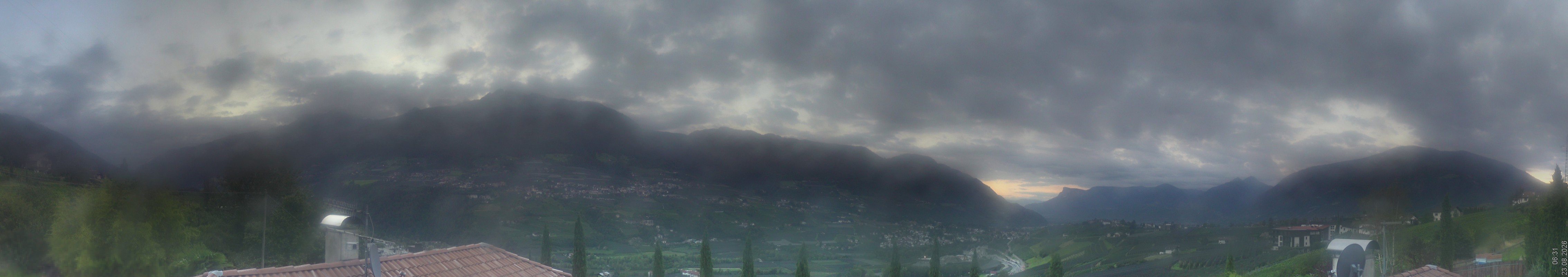Archiv Foto Webcam Panorama Schenna