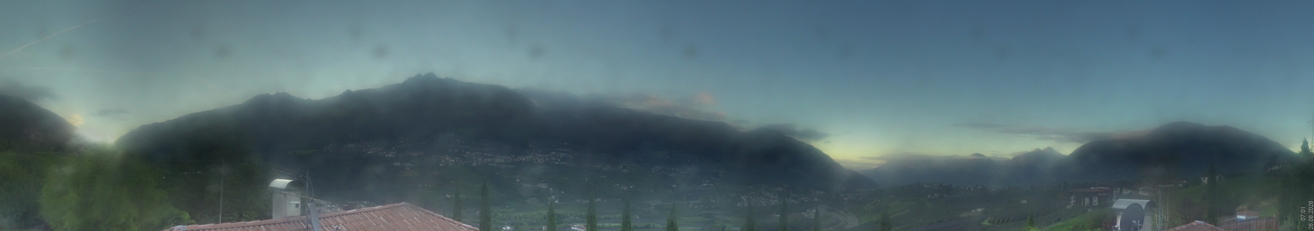 Archiv Foto Webcam Panorama Schenna