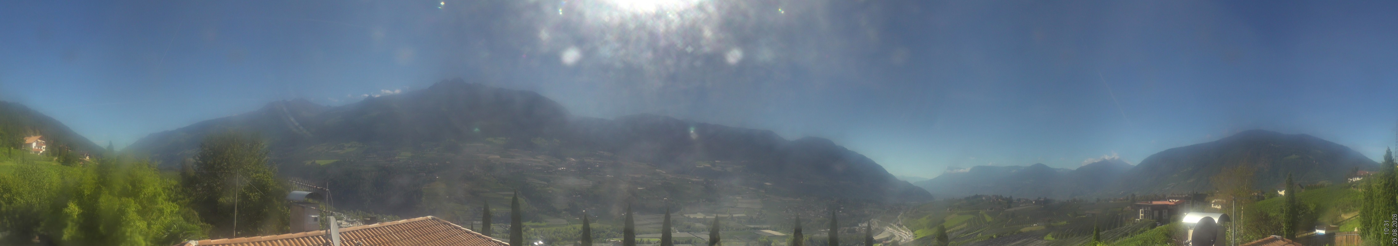Archiv Foto Webcam Panorama Schenna