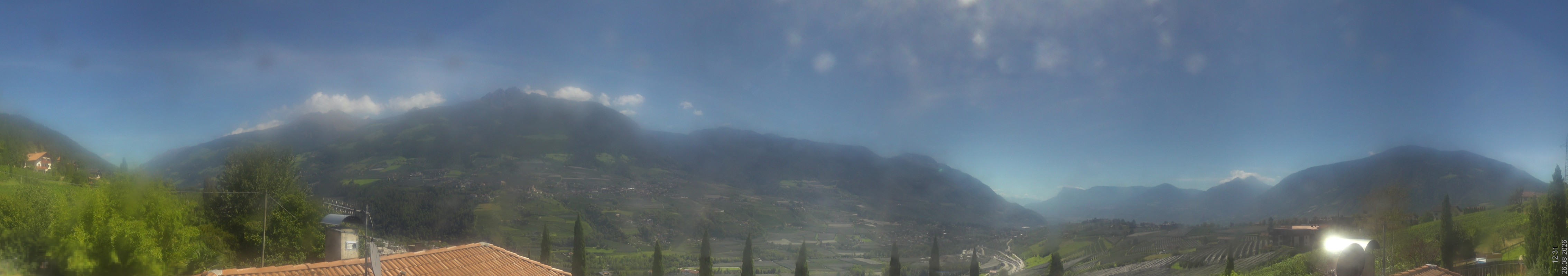 Archiv Foto Webcam Panorama Schenna