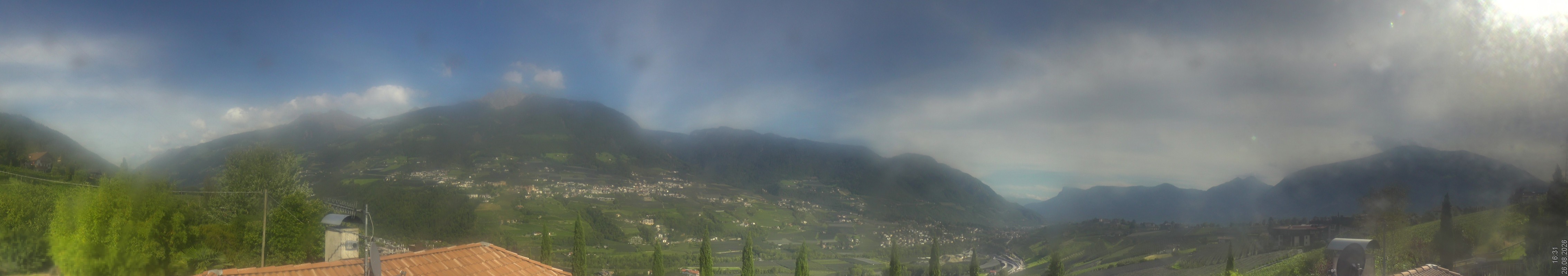Archiv Foto Webcam Panorama Schenna