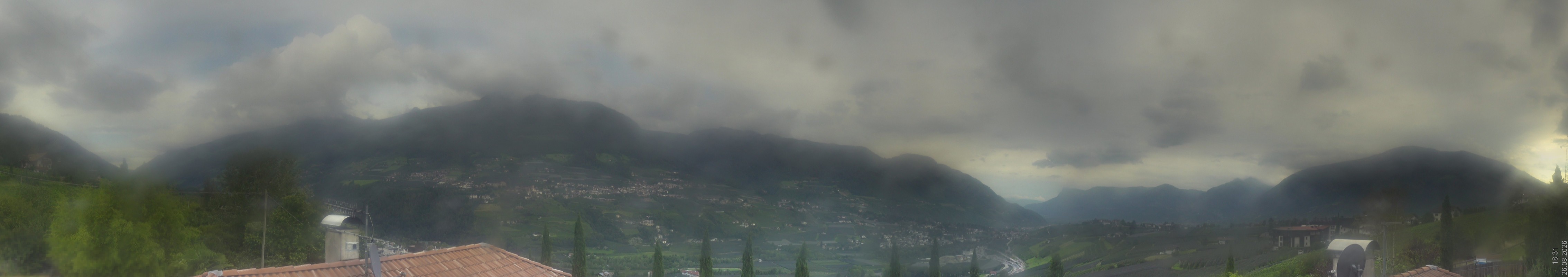Archiv Foto Webcam Panorama Schenna