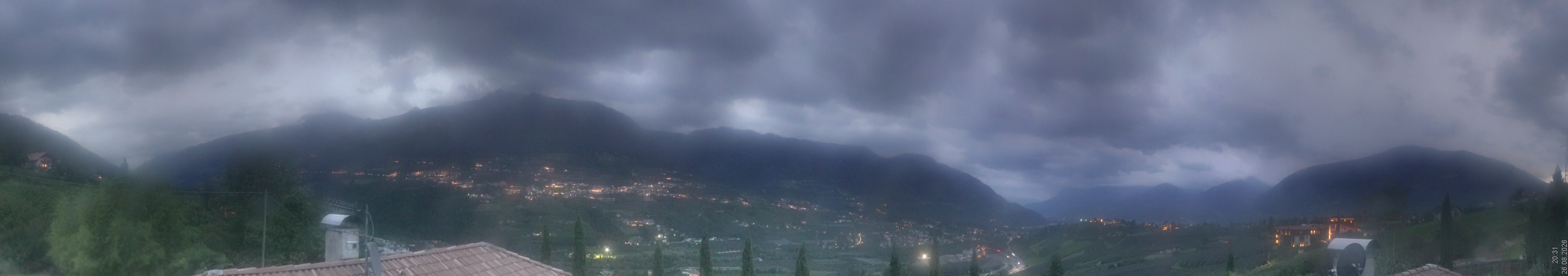Archiv Foto Webcam Panorama Schenna