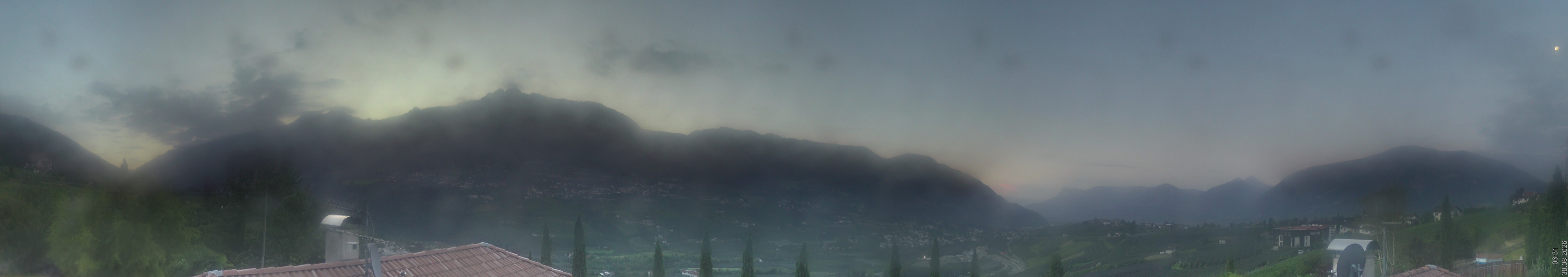 Archiv Foto Webcam Panorama Schenna
