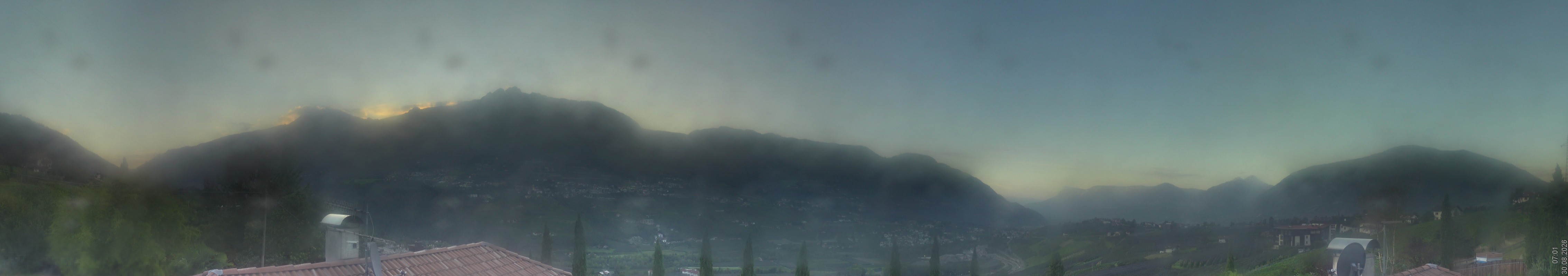 Archiv Foto Webcam Panorama Schenna
