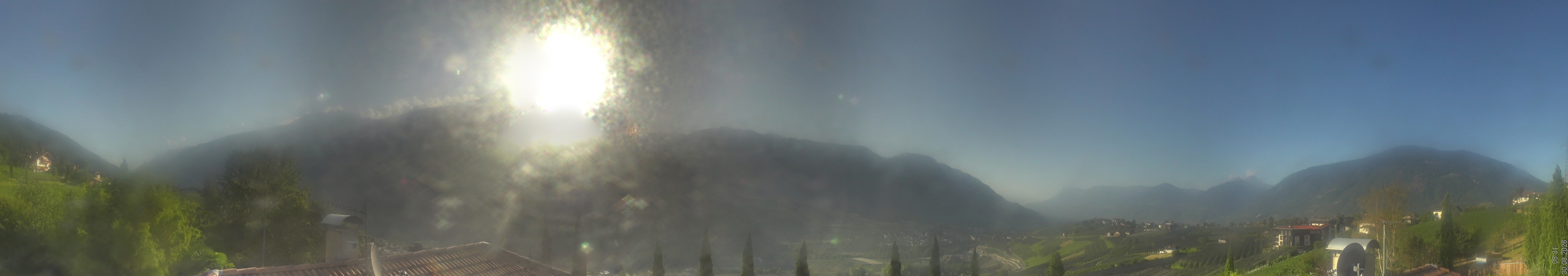 Archiv Foto Webcam Panorama Schenna