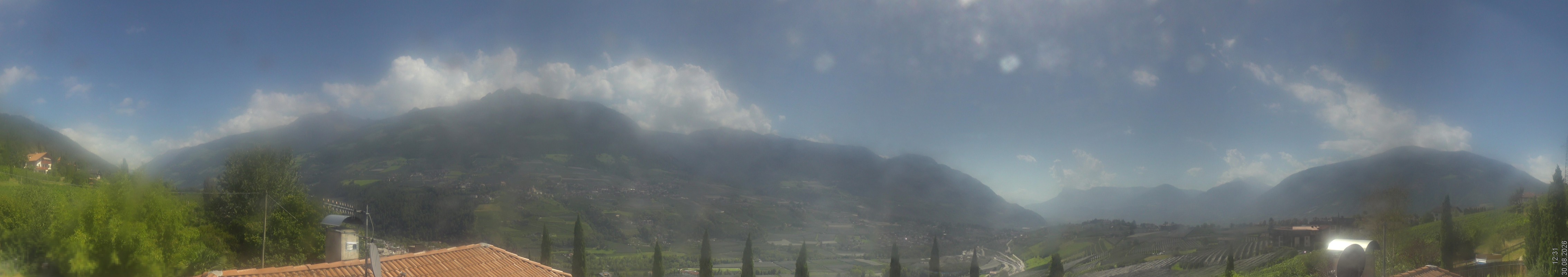 Archived image Webcam Schenna - South Tyrol
