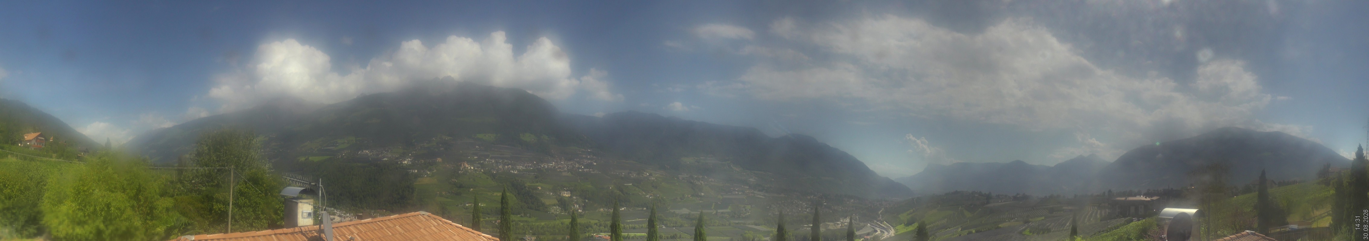 Archived image Webcam Schenna - South Tyrol