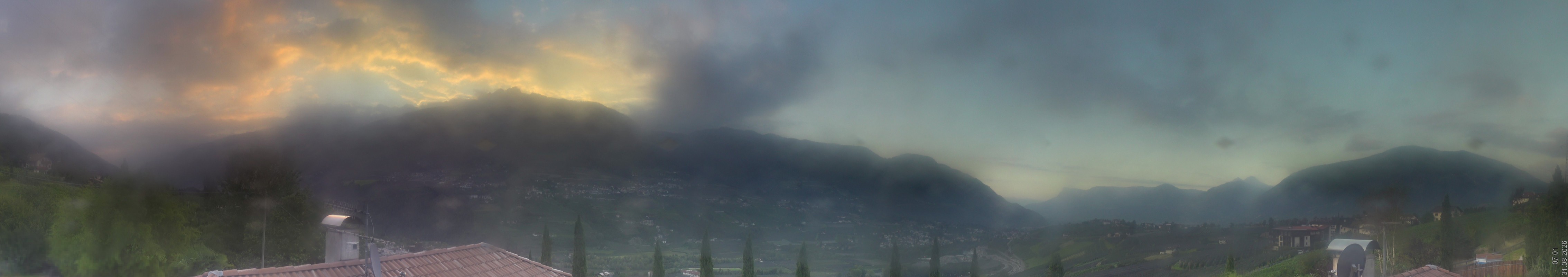Archived image Webcam Schenna - South Tyrol